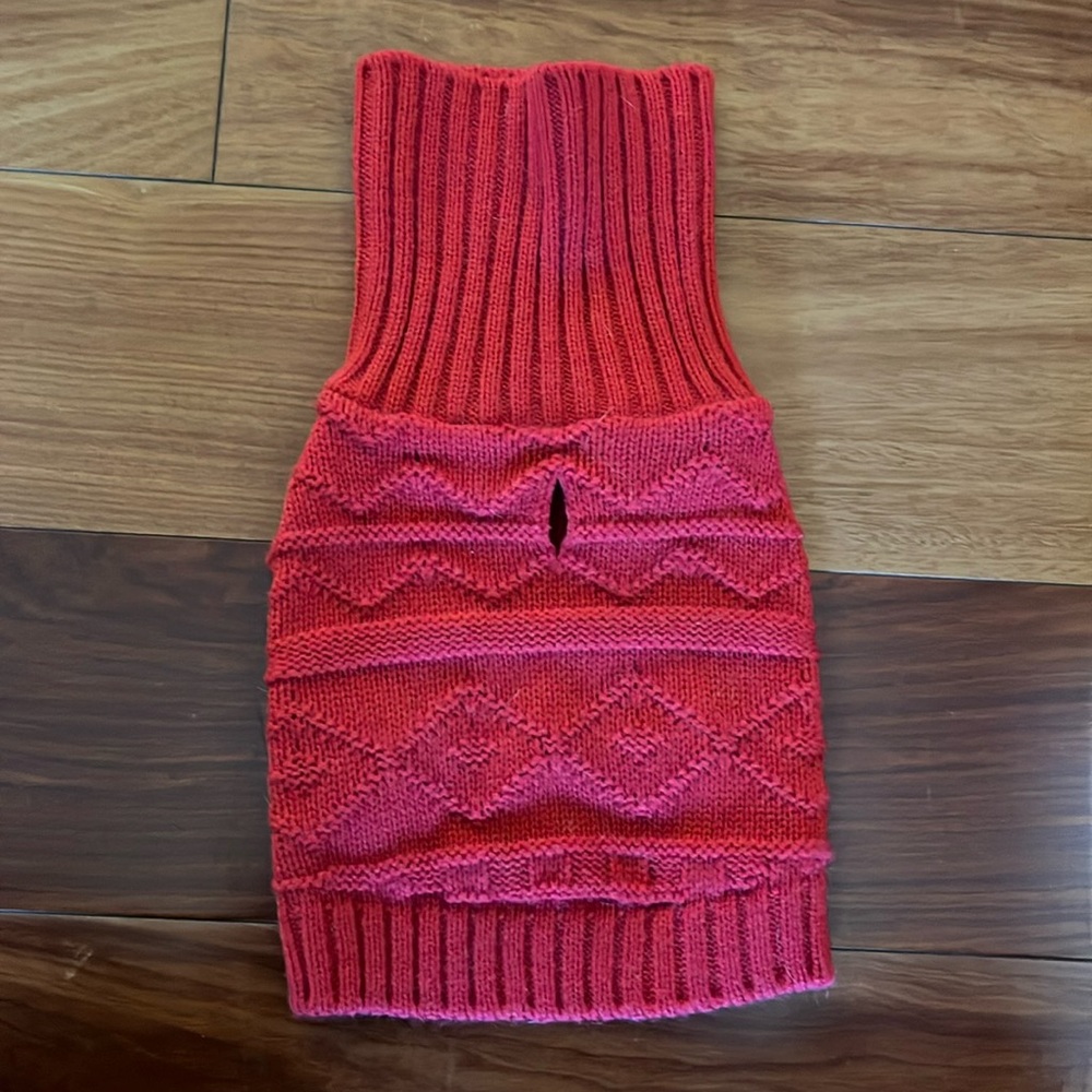 Red Sweater for Small Dog/Cat